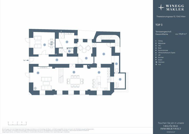 Grundriss Terrassengescho�