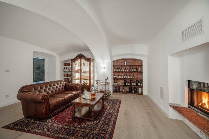 Einrichtungsvorschlag Kaminzimmer