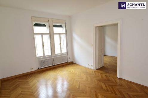 Graz´ beste Lage! Mitten im Herz-Jesu-Viertel! Wohnen mit Charakter - Exklusive Altbauwohnung mit Buchzimmer!