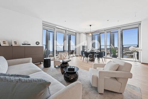 47. Etage: DC2 Tower: 3 Zimmer mit Skylineblick