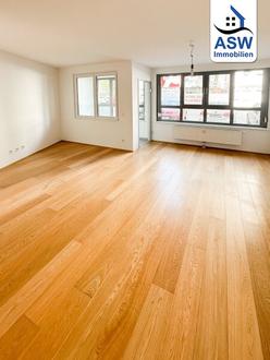 Gro�e 2-Zimmerwohnung mit Loggia, Terrasse und Garten in U-Bahn-N�he