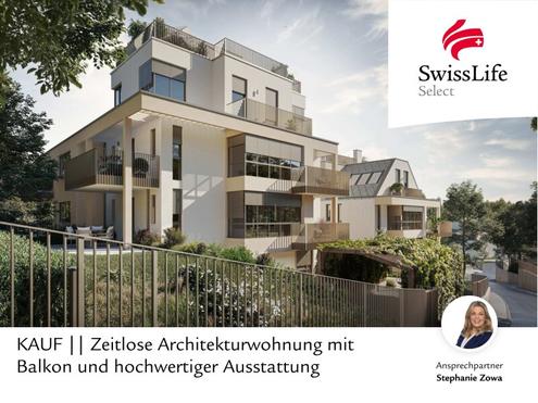 Zeitlose Architekturwohnung mit Balkon und hochwertiger Ausstattung