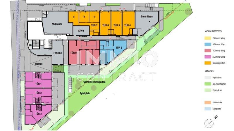 �bersichtsplan Erdgescho�