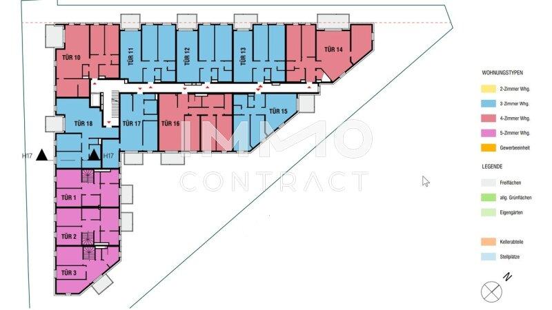 �bersichtsplan 1 Stock