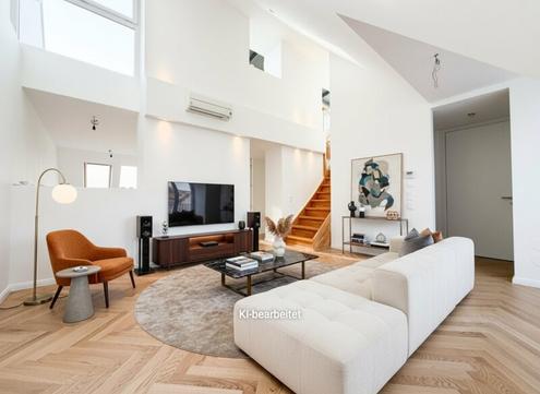 Architektonische DG-Maisonette mit Galerie & Terrasse in Bestlage nahe Mariahilfer Stra�e