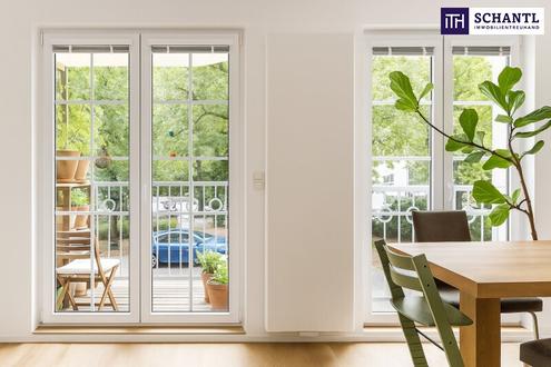Stark reduziert! Charmante 3-Zimmer-Wohnung mit Urlaubsfeeling - eigener Garten & zwei Balkone in W�hringer Toplage