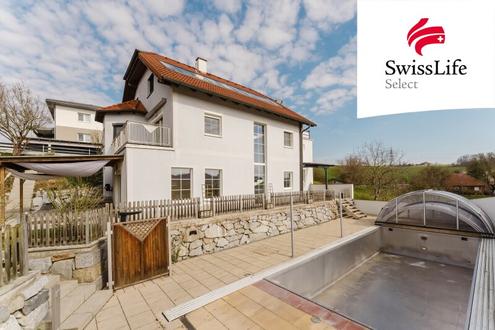 Wohntraum mit Extras: Pool 10x4, XXL-Terrasse mit Ausblick & Doppelgarage