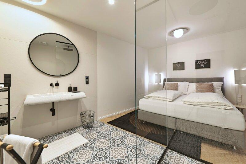 Schlafzimmer mit en Suite-Bad