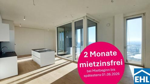 Erstbezug - 3-Zi.-Wohnung mit Rooftop Pool & Sauna