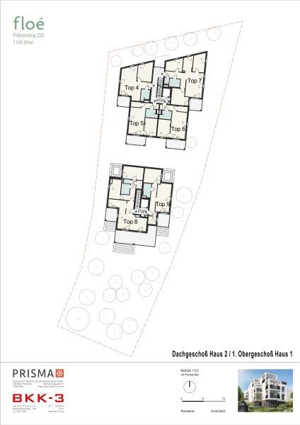 1. Obergeschoss Haus 1