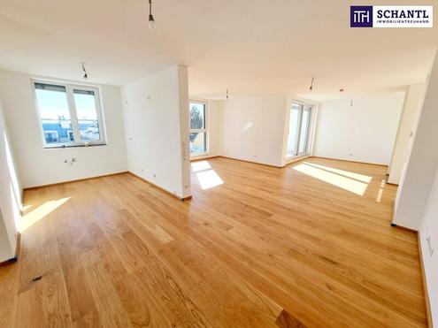 Raum. Ruhe. Rooftop. Selten am Markt - 5-Zimmer-Penthouse mit gro�z�giger Dachterrasse in Ruhelage! Erdw�rme + Garagenpl�tze + Energieeffizient Wohnen!