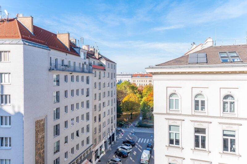 Ausblick in den Park