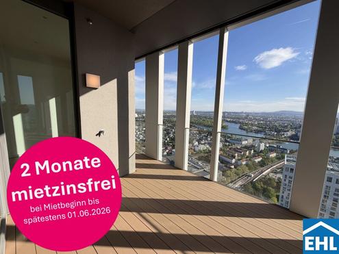 Erstbezug - 3-Zi.-Wohnung mit Rooftop Pool & Sauna