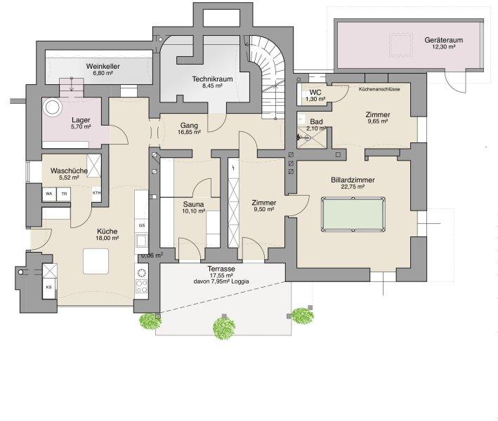 Skizze Gartengescho�