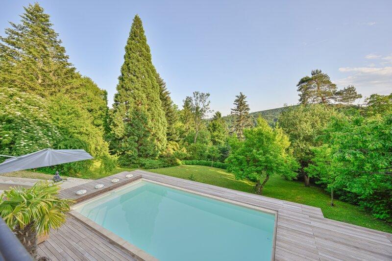 Blick �ber das Grundst�ck