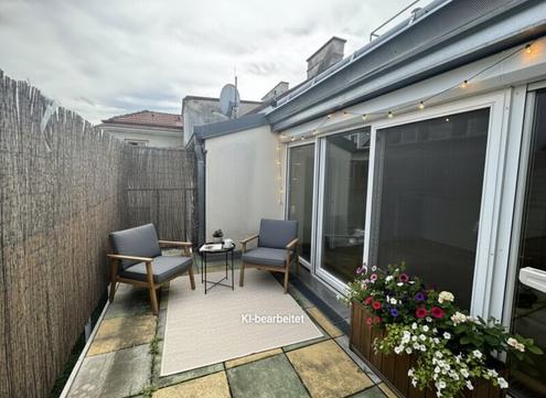 Moderne 4-Zi Wohnung mit Terrasse, 2 B�dern & Einbauk�che im 1. DG, 1100 Wien!