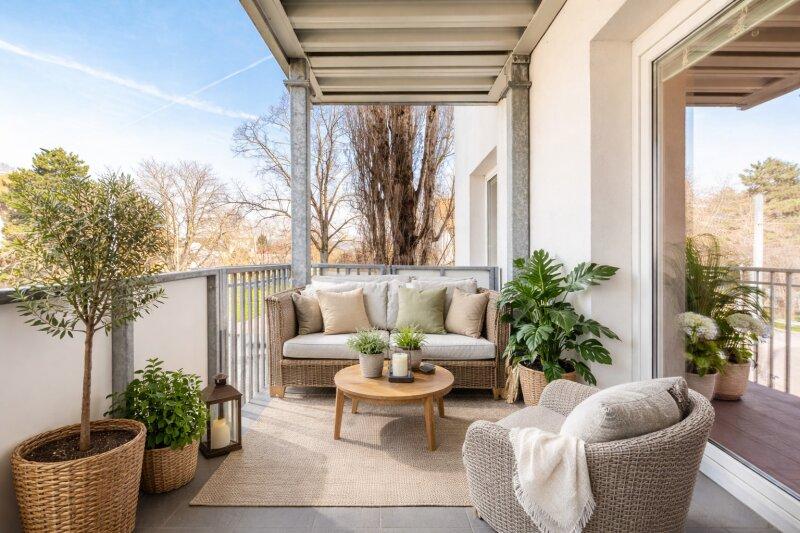 M�blierungsvorschlag Balkon