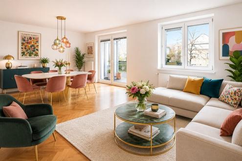 Sanierte Traumwohnung in Hietzing - Balkon, Ruhelage & 4-Zimmer-Potenzial
