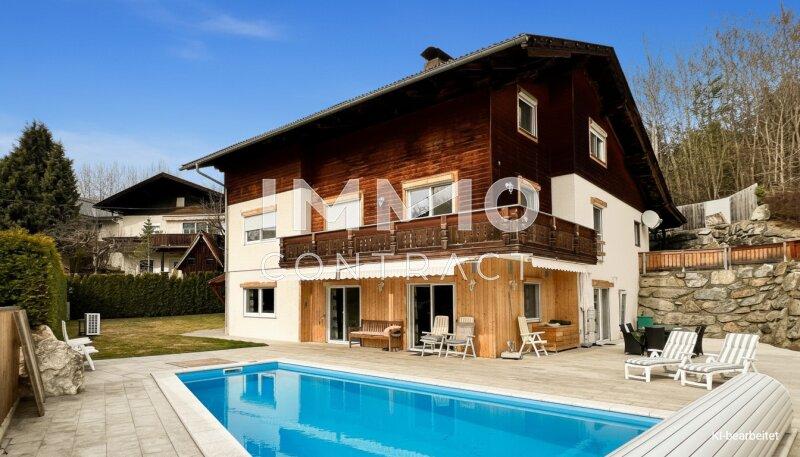 Au�enansicht mit Pool