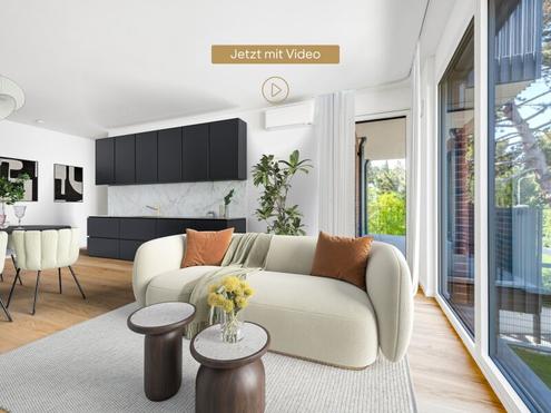 Charmante 2 Zimmer Wohnung mit Blick auf die Weing�rten