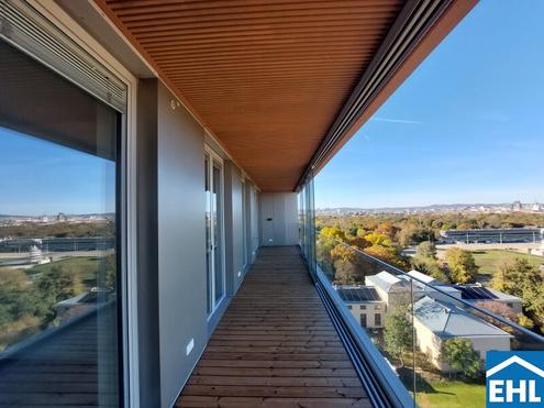 GR�NBLICK im "Viertel Zwei" ! Exklusive 4-Zimmerwohnung mit 20 m� Loggia