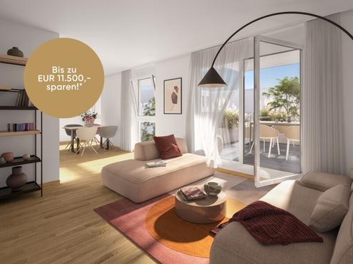 Penthouse mit Liftfahrt - Nachhaltiges Wohnen beim Yppenplatz