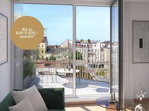 Ein Penthouse, das Charme zeigt - Design trifft Nachhaltigkeit in der N�he des Yppenplatzes