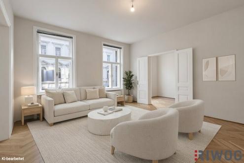 Elegante Altbauwohnung in der Josefstadt - Wiener Charme trifft gro�z�gigen Wohnkomfort | N�he MuseumsQuartier, 1. Bezirk