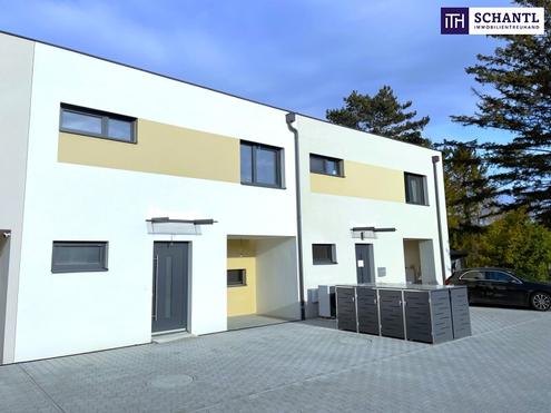 LETZTE CHANCE! Ihr Traum vom Eigenheim: Sonniges Wohnen in Wien-N�he - Gro�z�giges 4-Zimmer-Reihenhaus mit Gartenidylle!