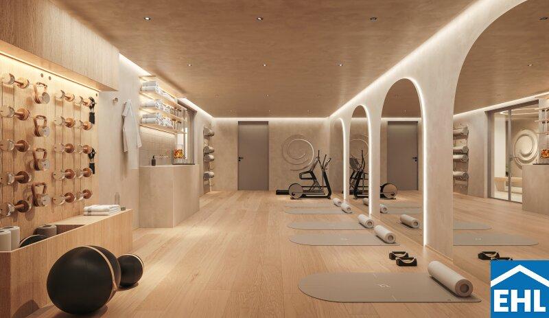 Visualisierung Fitnessraum