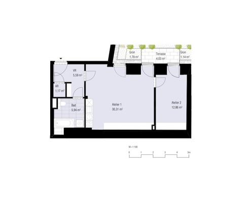 Erstbezug ab August! Moderne 2-Zimmer-Wohnung nahe Westbahnhof zu vermieten!