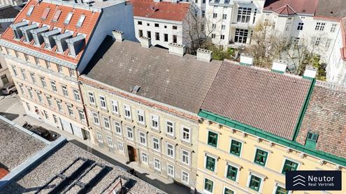 BESTANDSFREIES - BAUBEWILLIGTES ZINSHAUSPROJEKT MIT AUFSTOCKUNGSPOTENZIAL  - GEEIGNET F�R APARTMENTHAUS - MARIAHILFERSTRASSEN N�HE - U4 L�NGENFLEDGASSE 750 M