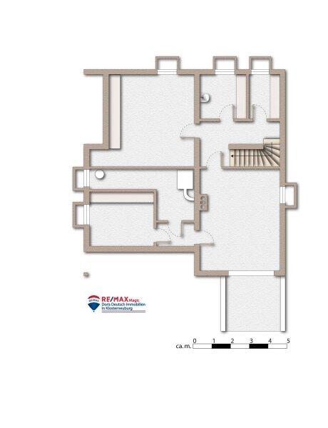 Grundriss Kellergeschoss m�bliert
