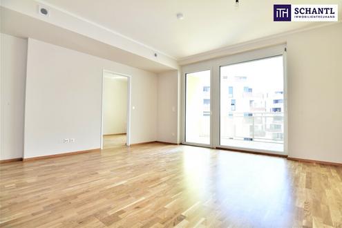 "DER MARKHOF" - mit bester Qualit�t! Feinste 3-Zimmer- Wohnung mit Ost-Loggia.