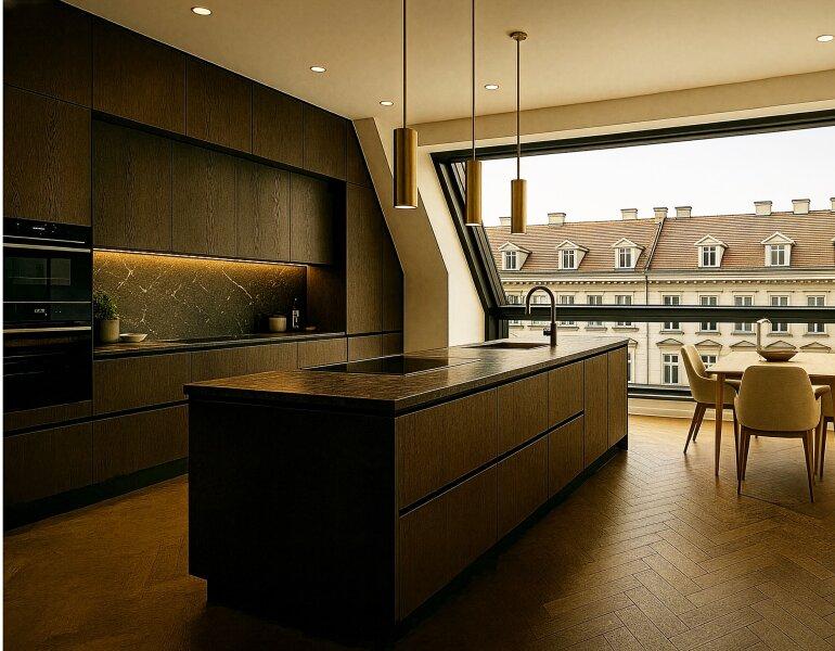 K�che mit Panoramaverglasung