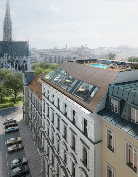 Au�enansicht mit Pool