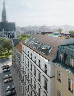 Ferstels Ausblick - baugenehmigter Dachboden in Wiener Bestlage