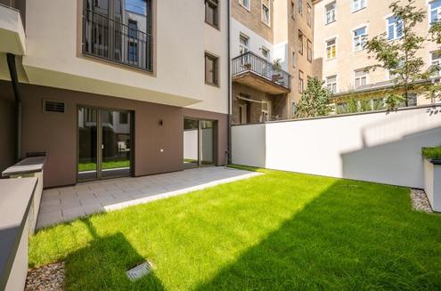 ASG IV-Qualitatives Wohnen in urbaner Lage: hochwertiger 2-Zimmer ZWEITBEZUG mit Garten und Terrasse! Provisionsfrei!