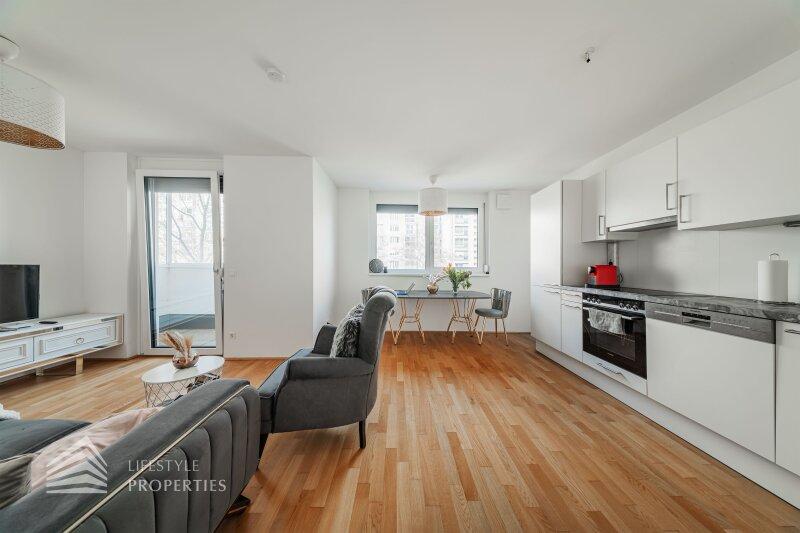 Modernes City-Living bei der UNO-City Exklusive 3-Zimmer-Woh