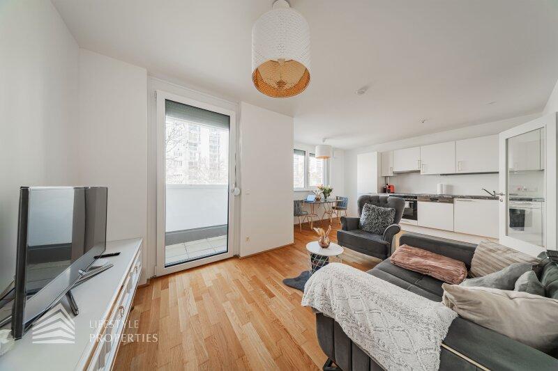 Modernes City-Living bei der UNO-City Exklusive 3-Zimmer-Woh