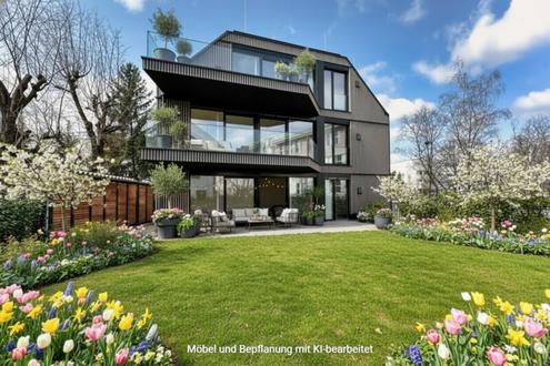 Der Traum vom eigenen Garten: Erstbezug Familienwohnung im Neubau