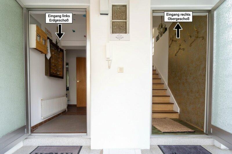 Windfang / T�r links: EG, T�r rechts: OG