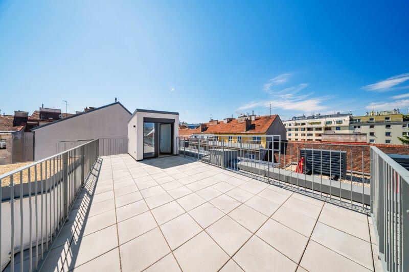 Dachterrasse mit Fernblick