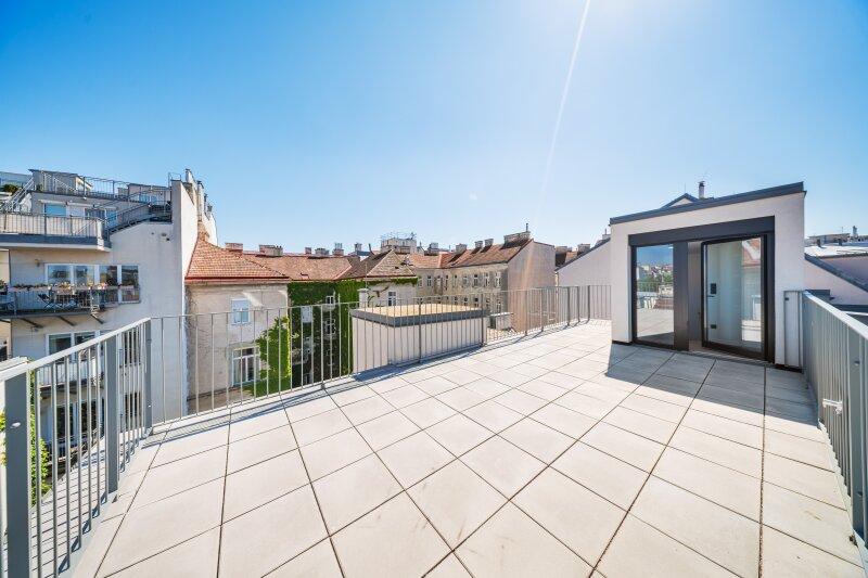 Dachterrasse mit Fernblick