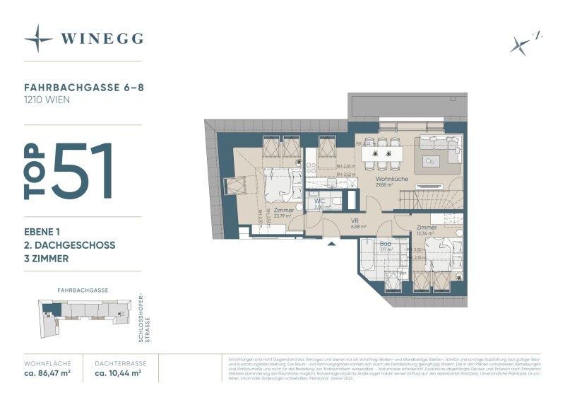 2. Dachgeschoss Top 2.51