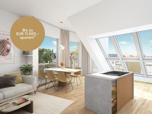 Nachhaltiges Wohnen beim Yppenplatz - Hochwertige Eigentumswohnungen