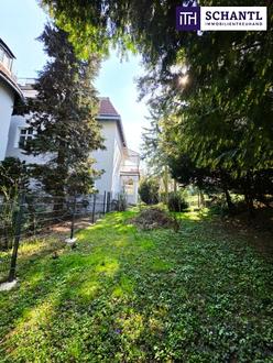 Traumhafte Gartenwohnung in Hietzing mit Sanierungspotenzial in absoluter Ruhelage! Historisches und saniertes Villengeb�ude + Hochwertiges Umfeld!