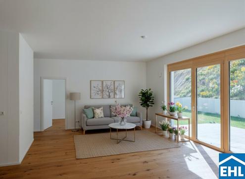 Idyllisches Familienwohnung mit viel Freiraum in Kaltenleutgeben