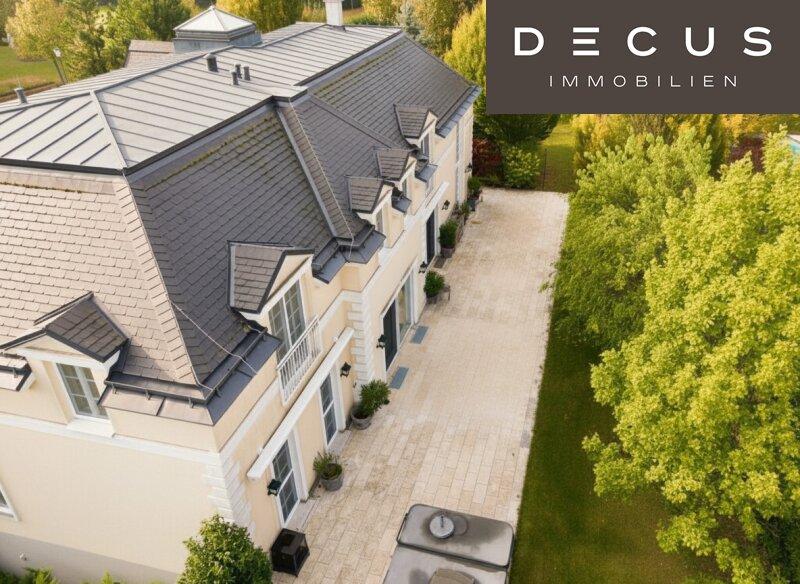 Villa Murano Gartenansicht von oben