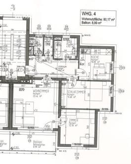 Gef�rderte Wohnung mit Balkon